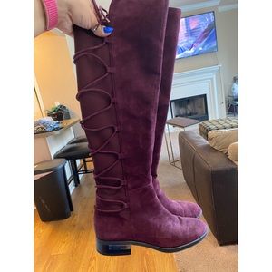 Lace Up Suede Vince Camuto Boots